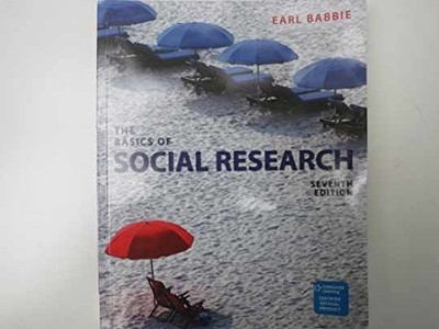 The Basics of Social Research (MindTap - Paperback, by Babbie Earl - Very Good