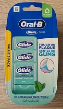 3 Pack Oral-B Glide Pro Health Comfort Plus Original Version Mint Dental Floss