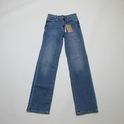 Vero Moda Damen Mid Rise Straight Jeans XS L30 Medium Blue Denim Neu mit Etikett