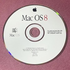Vintage Apple Macintosh Mac OS 8 Disc CD Software 8.1