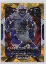 2021 Panini Prizm Draft Picks All-American Gold Ice Kenneth Gainwell #194 w1s
