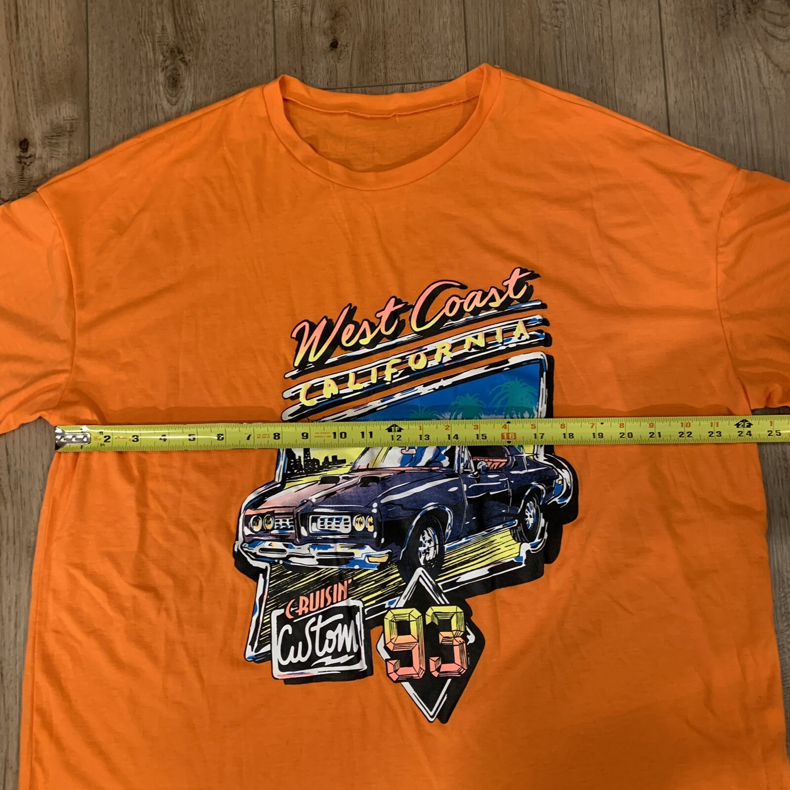 Short Sleeve shirt orange XL 