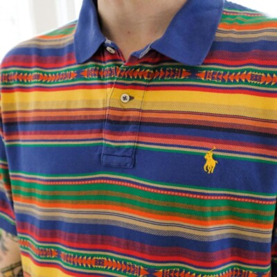 90s Polo Ralph Lauren ポロシャツ “Mac Miller” 5 De Mayo Polo Ralph Lauren Mac Miller Vintage T shirt