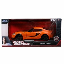 JADA TOYS FAST & FURIOUS TOYOTA GR SUPRA 1:24 SCALE DIE CAST ORANGE CAR NEW