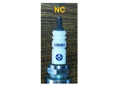 4x Brisk AR10S Racing Spark Plugs fit: Honda CBR1000RR Fireblade 2004-2020 - Picture 7 of 7