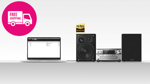 120W High-Res Bluetooth FM DAB+ Radio CD Micro Hi-Fi System (SC-PMX92GN-S) - Picture 7 of 12