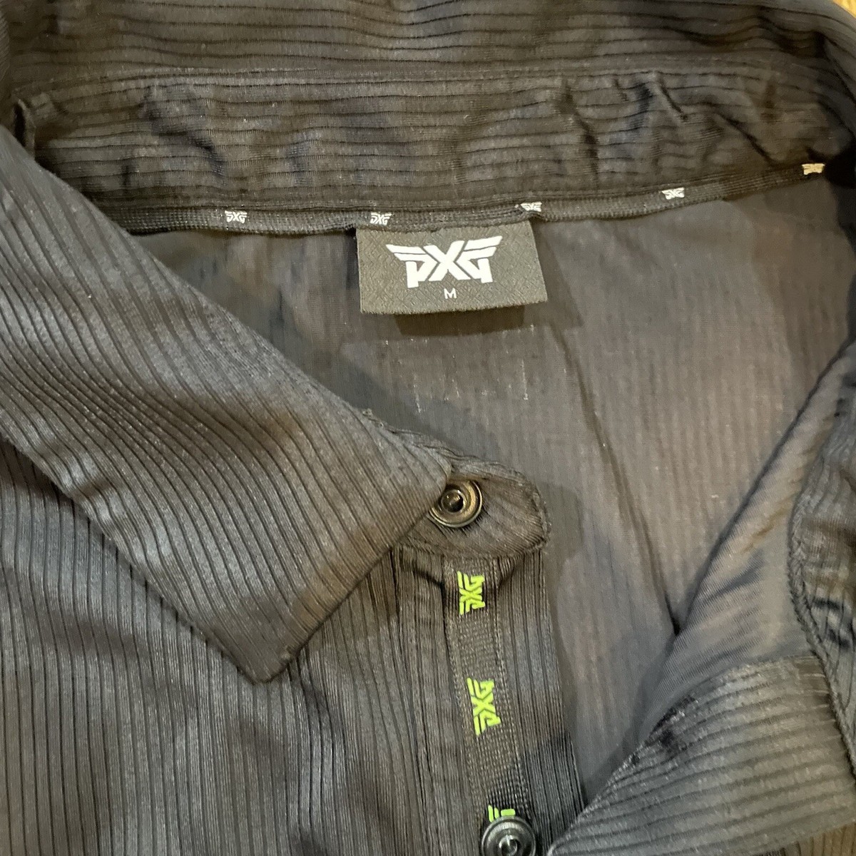 【PXG】Athletic Fit ポロシャツ S PXG Golf Athletic Fit Turbo Polo Men's M Black Green | eBay