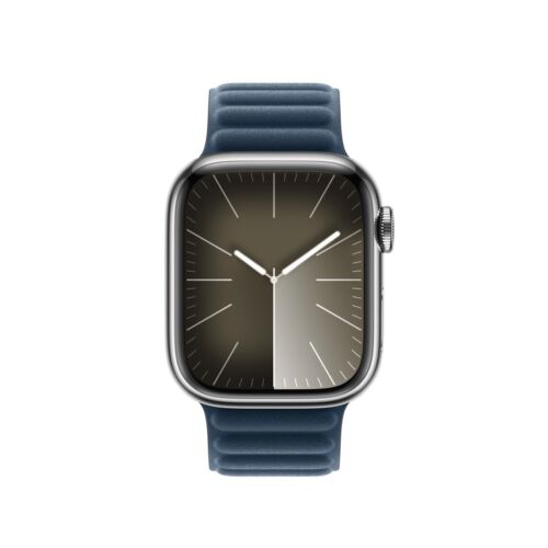 GENUINE APPLE WATCH PACIFIC BLUE MAGNETIC LINK 44MM 45MM 49MM S/M / M/L OFFICIAL - Picture 3 of 3