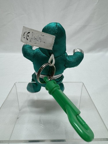 Intel Inside 1997 Pentium II Green Moon Bunny Space People 4" Keychain Figure - Picture 2 of 7