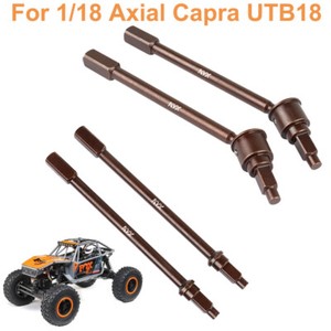 RC Getriebe-Bodenplatte Aus Aluminium Für Axial Capra UTB18 1/18 – Upgrade Teil In Titan-Optik, Inkl. Schrauben