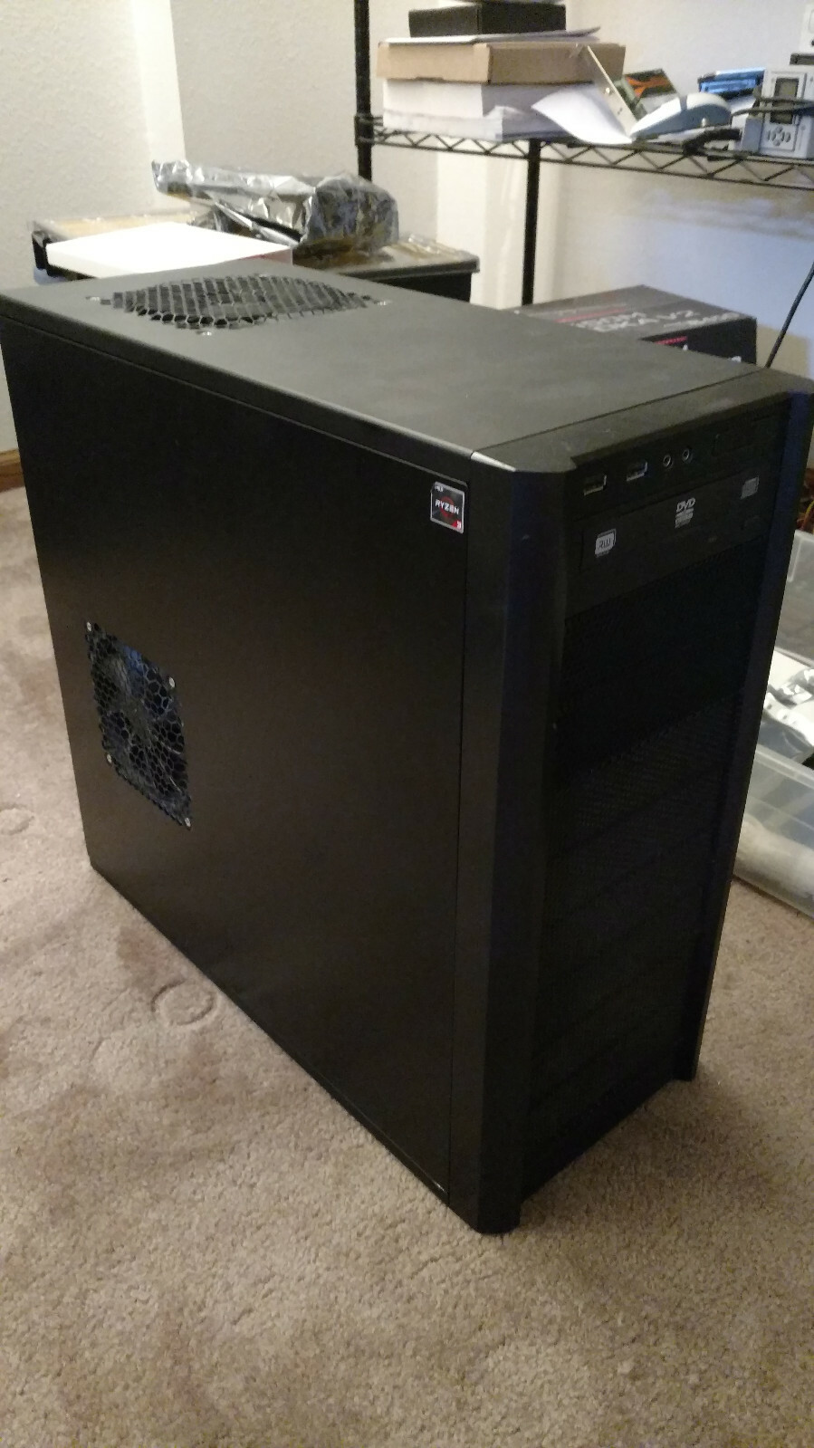 Antec Three Hundred Two Midi Tower Case Black For Sale Online Ebay