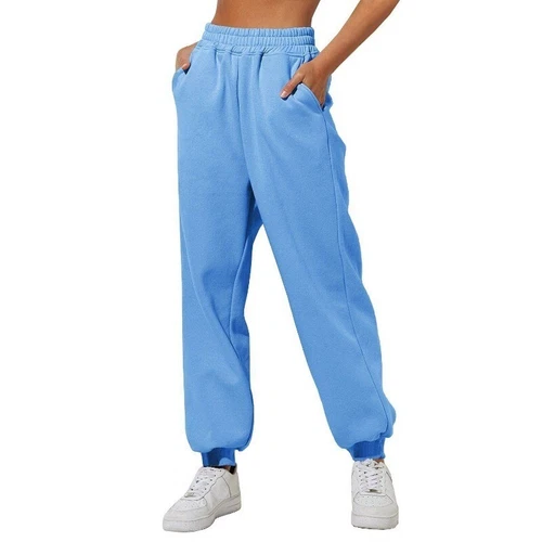 Womens Joggers Tracksuit Bottoms Closed Hem Soft Ladies Trousers Jogging Pants - Picture 28 of 38