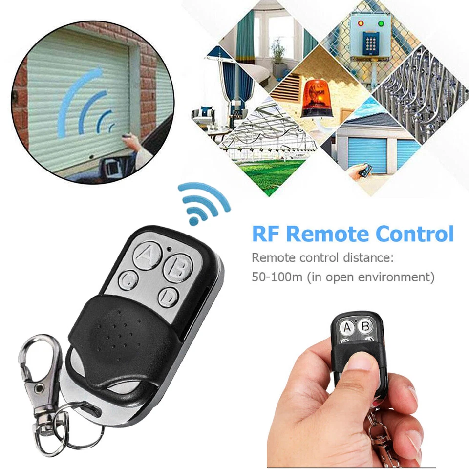 2-20X 315 433 MHz Universal Funk Fernbedienung Garagentor Alarmanlage Handsender - Bild 2 von 4