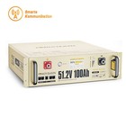 51,2V 100Ah Lithium Eisenphosphat Batterie mit 5120Wh Speicher Balkonkraftwerk