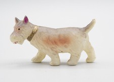 Celluloid Scottie Dog Scottish Terrier Figure Cute Vintage Figurine