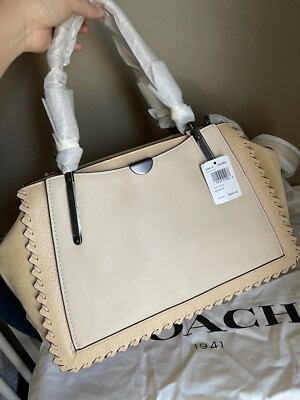 Coach Dreamer 36 In Colorblock With Whipstitch 69613 Ivory Multi