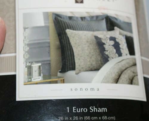 Bridge Street Sonoma Euro Pillow sham 
