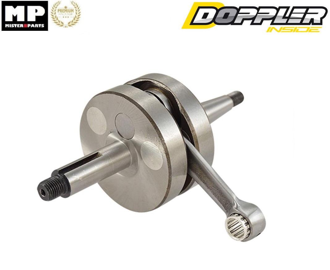 Vilebrequin DOPPLER Minarelli AM6 haute résistance pour fiabiliser votre Aprilia