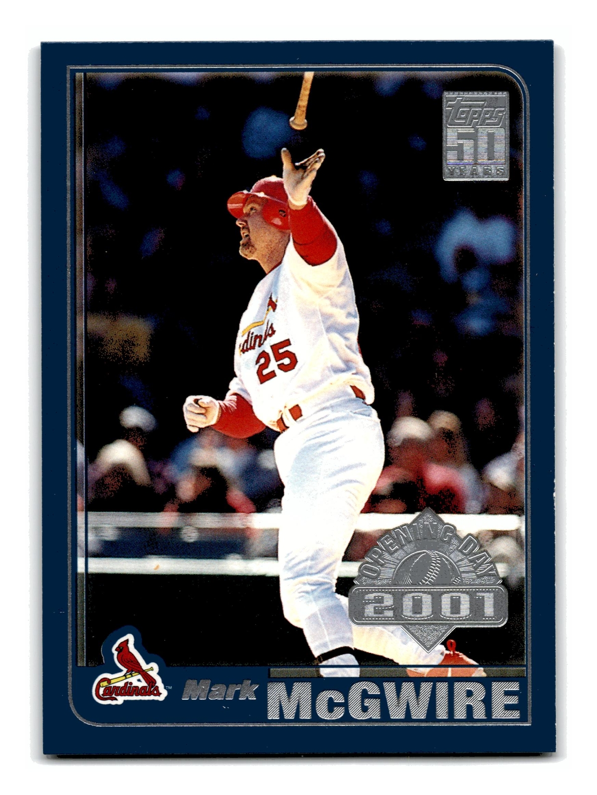 Mark McGwire 2001 Topps Home Team Advantage #50 St. Louis Cardinals NM-MINT