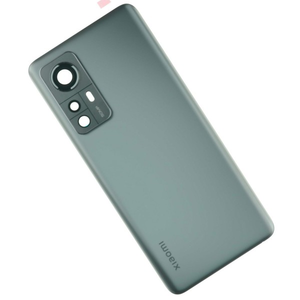Original Xiaomi Mi 12 5G Back Cover Housing Camera Lens Glass Adhesive Black-image