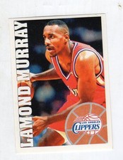 figurine - PANINI BASKETBALL BASKETBALL 1995 95/96 - number 219 LAMOND MURRAY