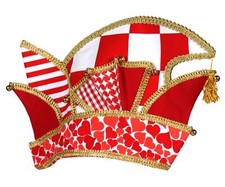 excl. Komiteemütze Prinz Elferrat Prinzenkappe rot/weiß Karneval Fasching
