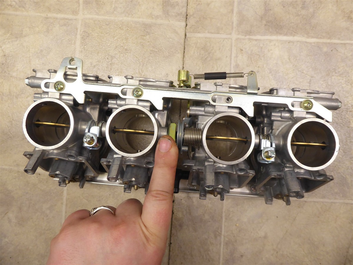 1990 Kawasaki ZX1100 Ninja K771) Keihin carburetors carbs