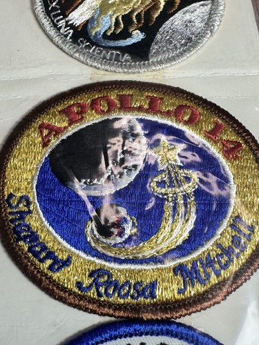 Hülle mit 12 Kennedy Space Center Souvenir Apollo Patches - NASA Touren von TWA Air - Bild 12 von 18
