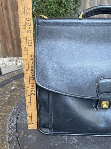 Coach 5299 Laptop Commuter Briefcase Messenger Bag Made In USA - Picture 15 of 16