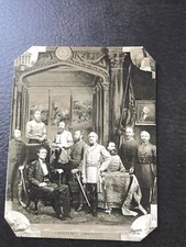 Civil War Major General's Confederate Commanders tintype C972RP
