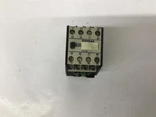 Siemens 3TH82 62-0G 600V 10Amp 115V Coil Contactor