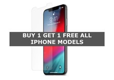 100% GENUINE TEMPERED GLASS  FOR APPLE IPHONE 7 buy 1 get 1 free