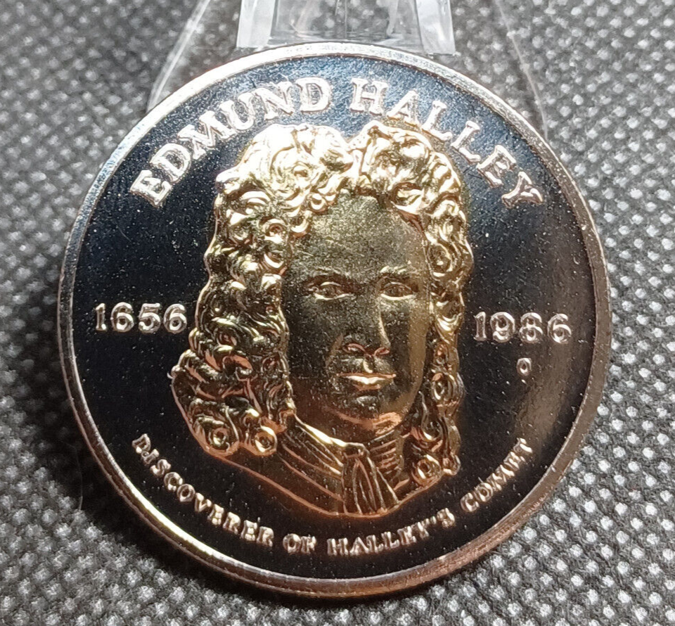 08149 Halley's Comet Commemorative Medal Set 記念メダルセット