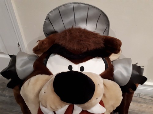 Vintage Tasmanian Devil 26" Plush The Knight Kids Soft Toy 1998 Looney Tunes VGC - Picture 2 of 22