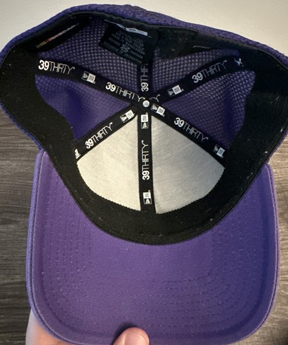 Nascar Denny Hamlin #11 FedEx Joe Gibbs New Era Men's Medium Small Fitted Hat - Picture 6 of 7
