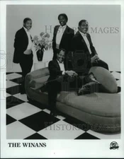 1985 Press Photo "The Winans" Music Group - pip06247