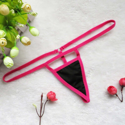 5 Pack Lot Sexy Womens Mini Micro Panties Thongs Tiny G-strings T-back Lingeries