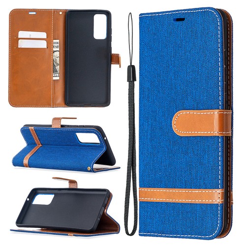 Cowboy Leather Flip Wallet Folio Phone Case Cover For Samsung S20FE S20 Plus S20 - Picture 5 of 19