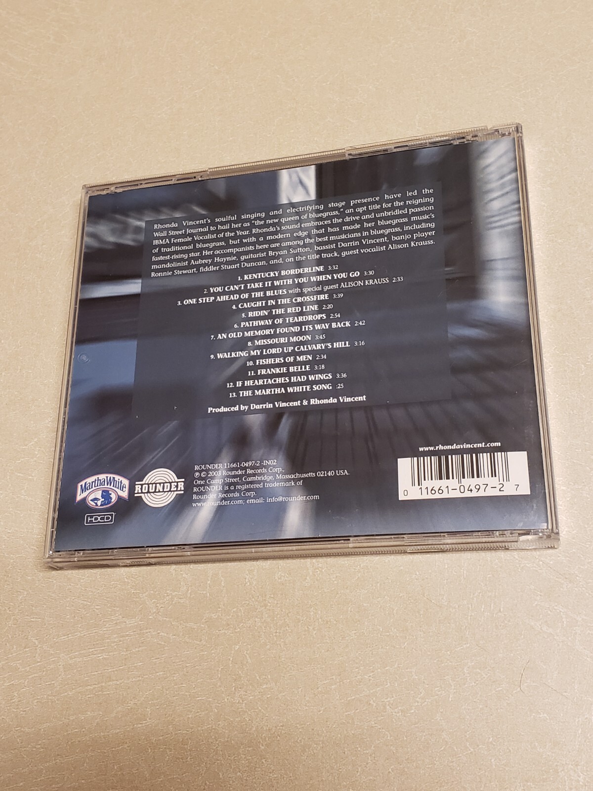 One Step Ahead by Rhonda Vincent (CD, 2003) Signed by Rhonda Vincent