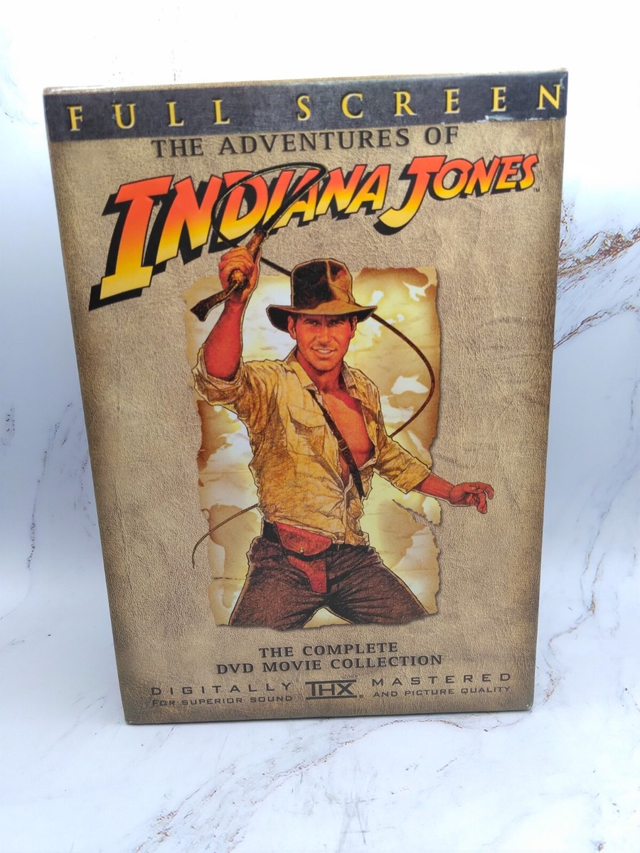 Indiana Jones Trilogy - 4 Disc Box Set Fullscreen DVD