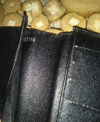 Authentic LOUIS VUITTON POCKET WALLET!! Black and Gray - Picture 5 of 17