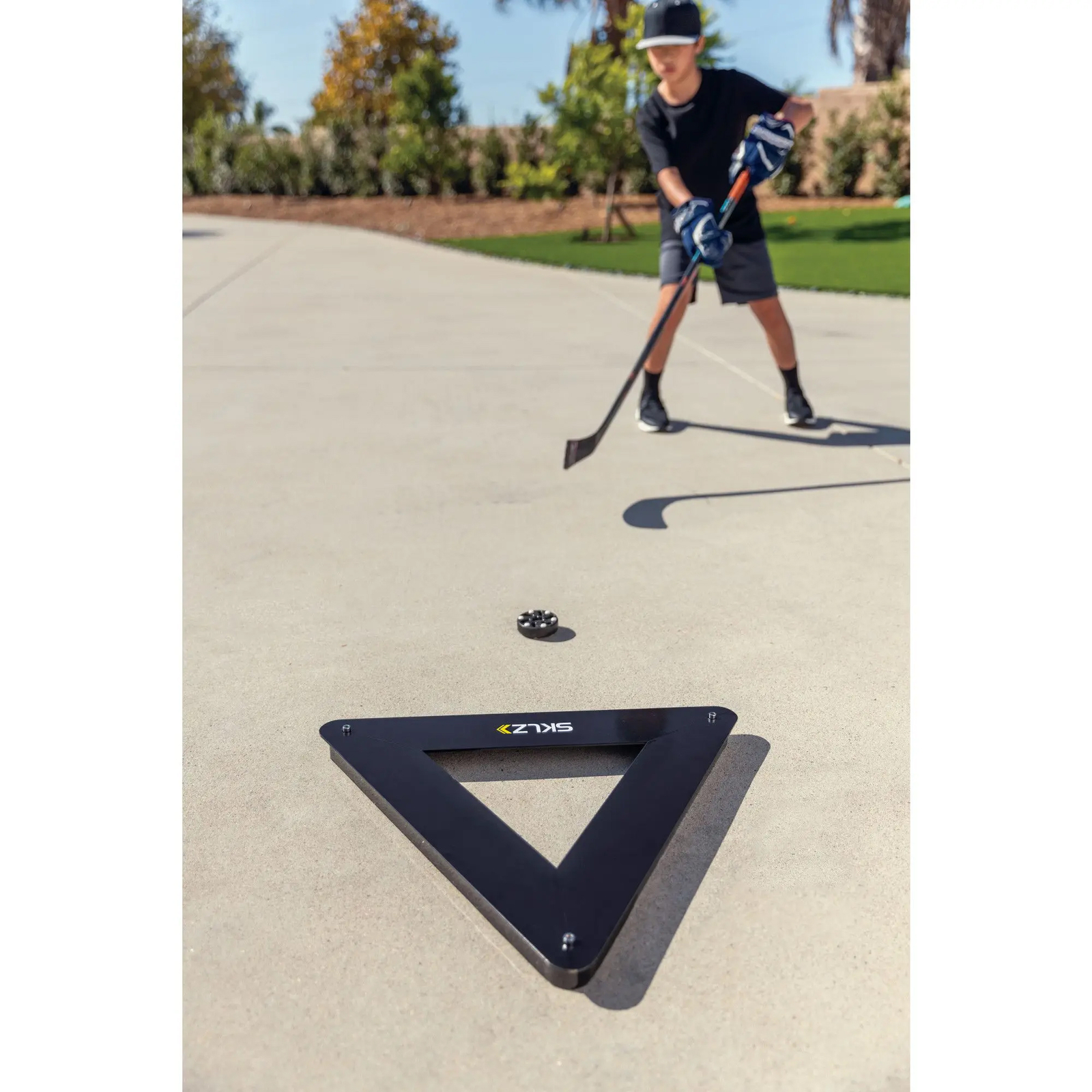 SKLZ Passing Triangle Ice Hockey Training Aid Black eBay
