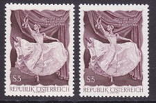 &Ouml;.1967 ANK.Nr.1263/16+17 Z&auml;hnungsl&ouml;cher 2 Werte postfrisch**