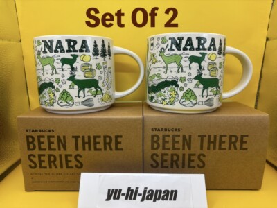 Starbucks Japan Mug Nara Store Limited Set Of 2 Been There Series