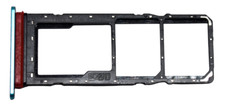 OEM MOTOROLA MOTO E20 XT2155-3 REPLACEMENT BLUE MICRO SD DUAL SIM CARD TRAY