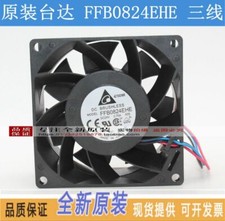 Delta FFB0824EHE -ROO -R00 8038 8cm 80mm DC 24V 0.75A 3-pin server inverter fan