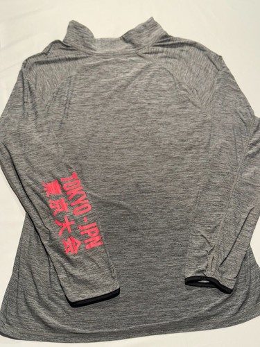 USA Olympic Team Gray Women's Quarter Zip - Tokyo Japan Games Sleeve Text XL - Picture 6 of 6