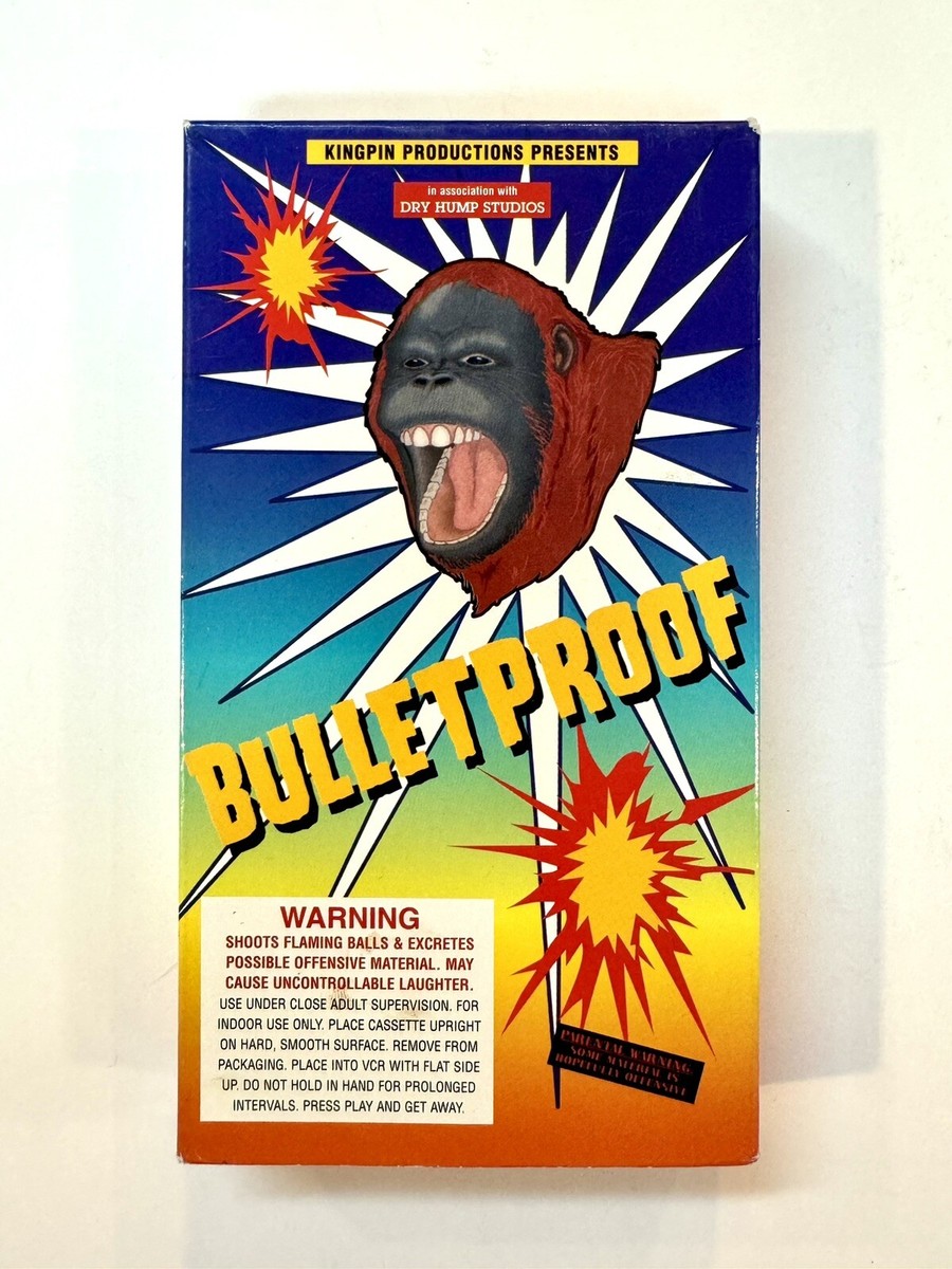 Super Rare Bulletproof VHS 2000 Kingpin Productions CKY Jackass