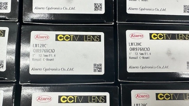 Lente Alta Resolución KOWA 12.5mm f1.4 Formato 1", Montura C Totalmente Nueva LM12HC - Imagen 2 de 4