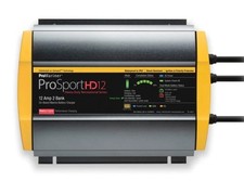 Promariner 44012 Prosport Hd Waterproof Marine Battery Charger 12 Amp 2 Bank